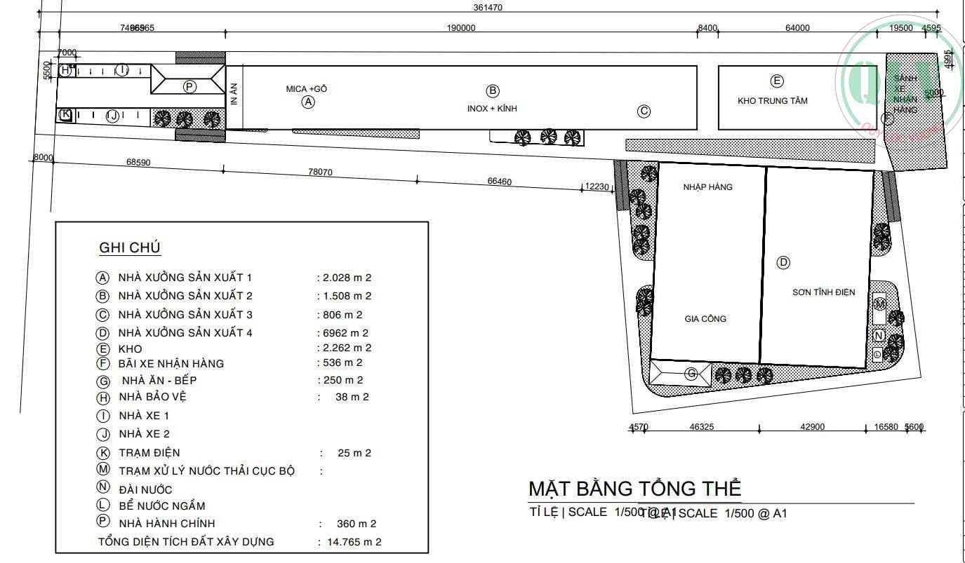 Cho thuê 4 xưởng và 1 kho 14.765m2 ở Trừ Văn Thố, Bình Dương, 2.7USD/m2