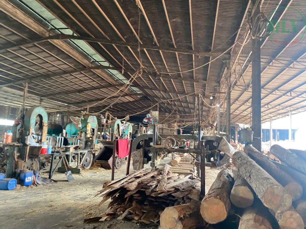 Cho thuê 6 xưởng cưa, xẻ, sấy tẩm gỗ dt 13.430m2 ở Hớn Quản, Bình Phước