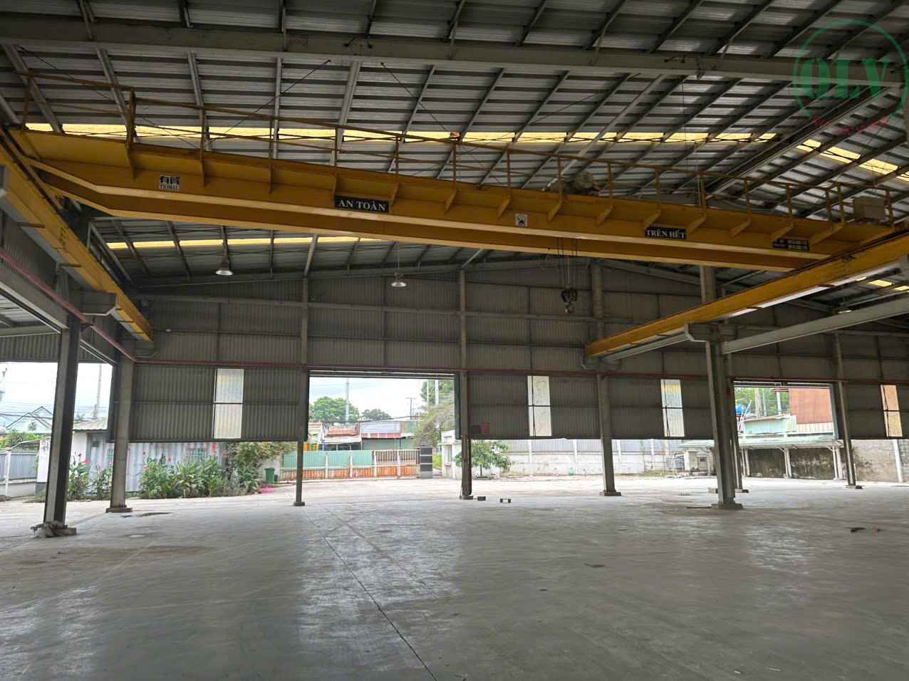 Cho thuê xưởng 2.520m2 ở Khánh Bình, Tân Uyên, Bình Dương có cẩu trục 5T