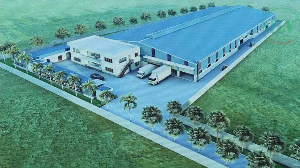 Cho thuê xưởng đang xây 5.414m2 ở Long Nguyên, Bàu Bàng, BD, 2.8 USD/m2