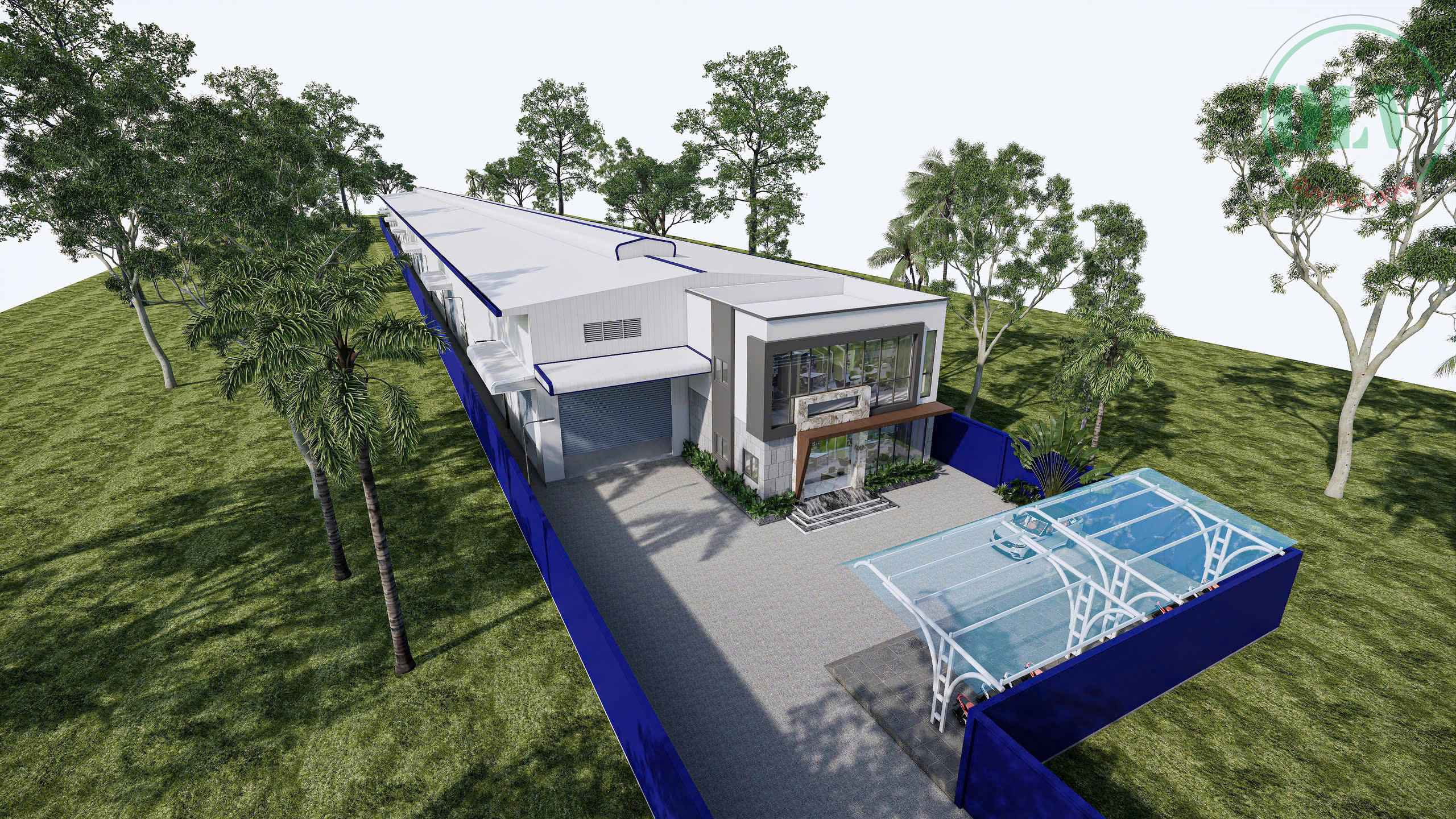 Cho thuê xưởng mới xây 3.500m2 ở Long Nguyên, Bàu Bàng, BD, 185tr/tháng
