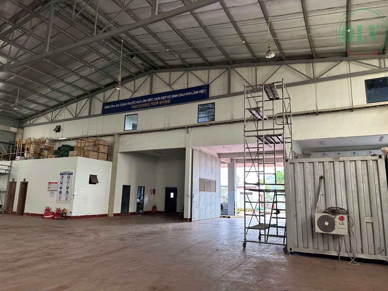 Cho thuê nhà xưởng TPHCM, diện tích 3.500m² kèm văn phòng 240m² trong KCN Châu Đức