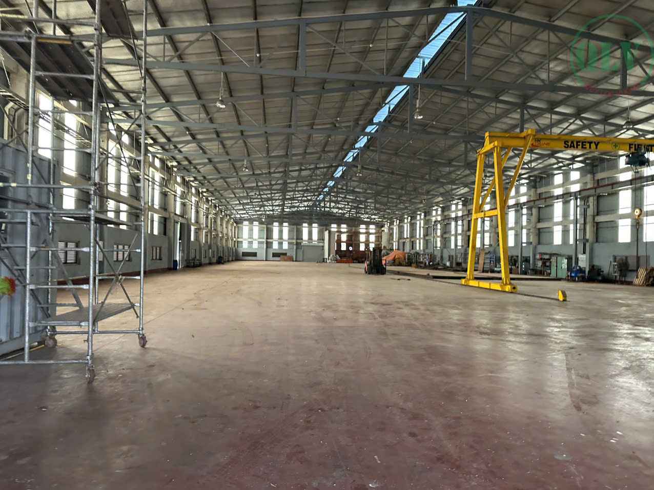 Cho thuê nhà xưởng TPHCM, diện tích 3.500m² kèm văn phòng 240m² trong KCN Châu Đức