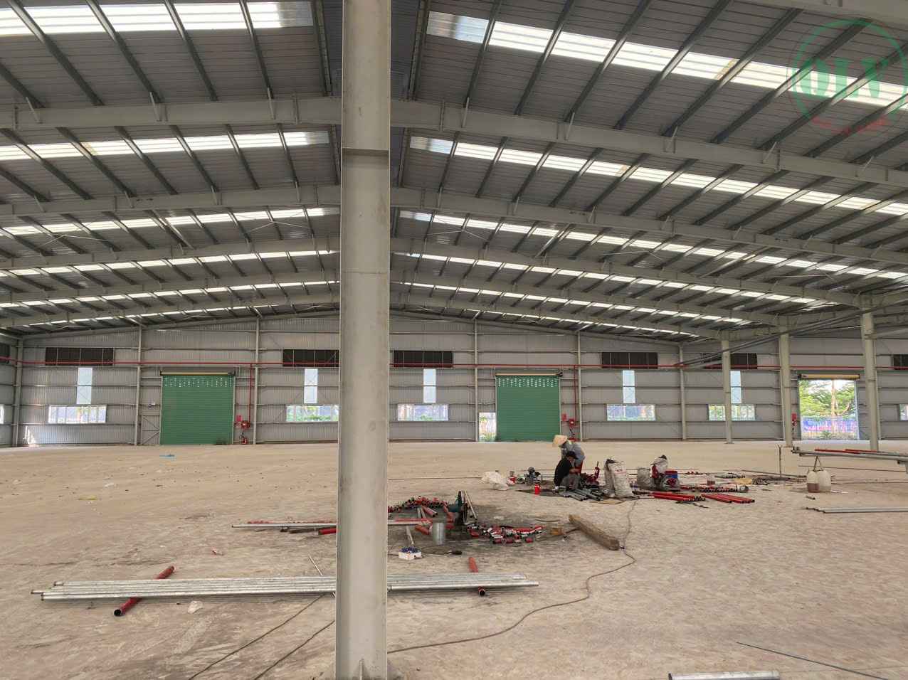 Xưởng cho thuê mới trong KCN Phước Đông, Gò Dầu, Tây Ninh, hạ tầng hoàn thiện