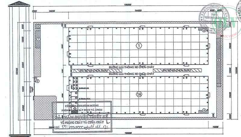 Bán nhà xưởng trong KCN Sóng Thần 3 Bình Dương
