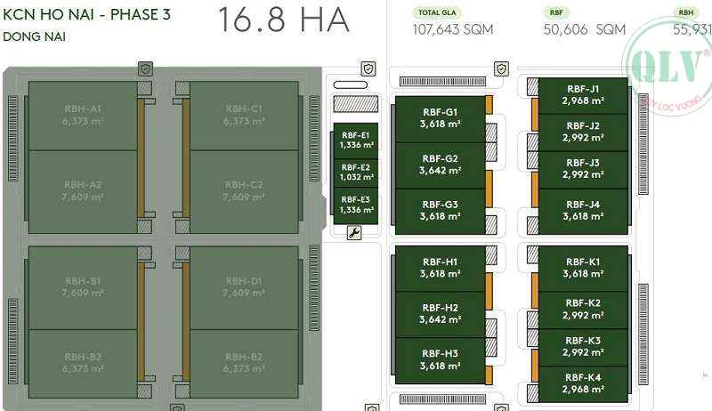 Cho thuê xưởng KCN Hố Nai Trảng Bom Đồng Nai