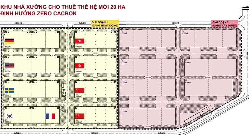 Cho thuê xưởng KCN Lộc An - Bình Sơn Đồng Nai