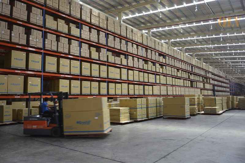 Cho thuê kho KCN Nam Tân Uyên Bình Dương, có hệ thống kệ hàng