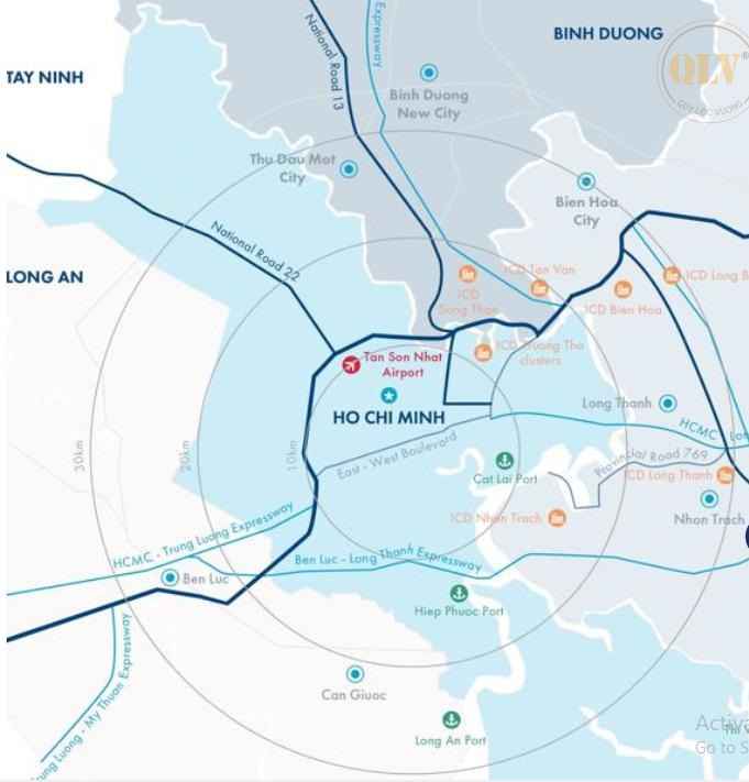 Cho thuê kho ở Long Thành Đồng Nai