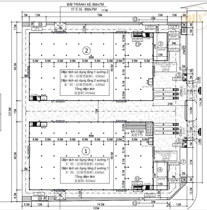Cho thuê xưởng CCN Tiến Hưng Đồng Xoài Bình Phước