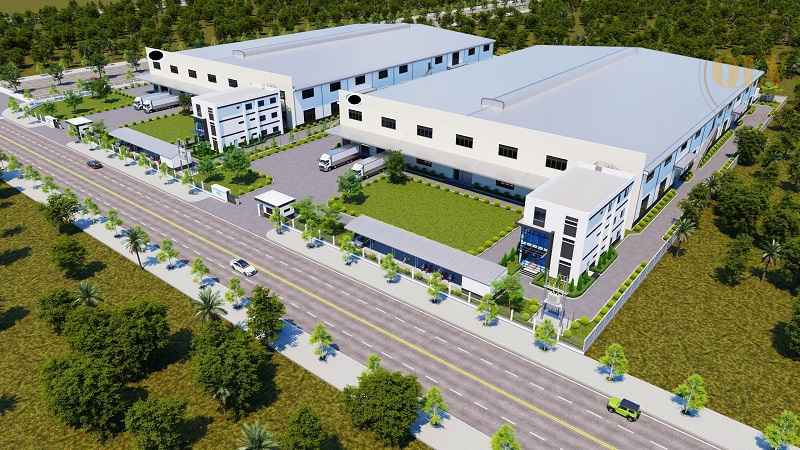 Cho thuê xưởng KCN Đại Đăng Bình Dương, văn phòng rộng
