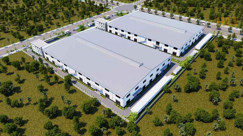 Cho thuê xưởng KCN Đại Đăng Bình Dương, văn phòng rộng