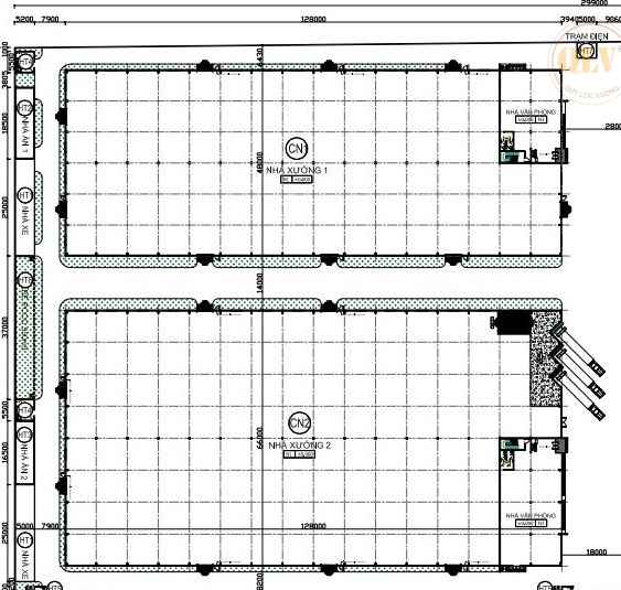 Cho thuê xưởng KCN Đồng Xoài Bình Phước